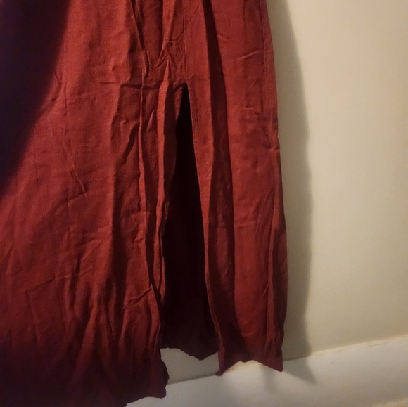 Eloquii Full Sleeve Maxi Dress with Slit - Picture 4 of 6